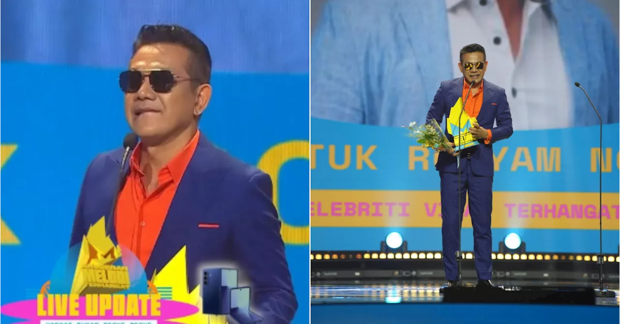 Rosyam Nor Wins Award Thanks To His Iconic Lip-Biting Scene In ‘Keluarga Itu’