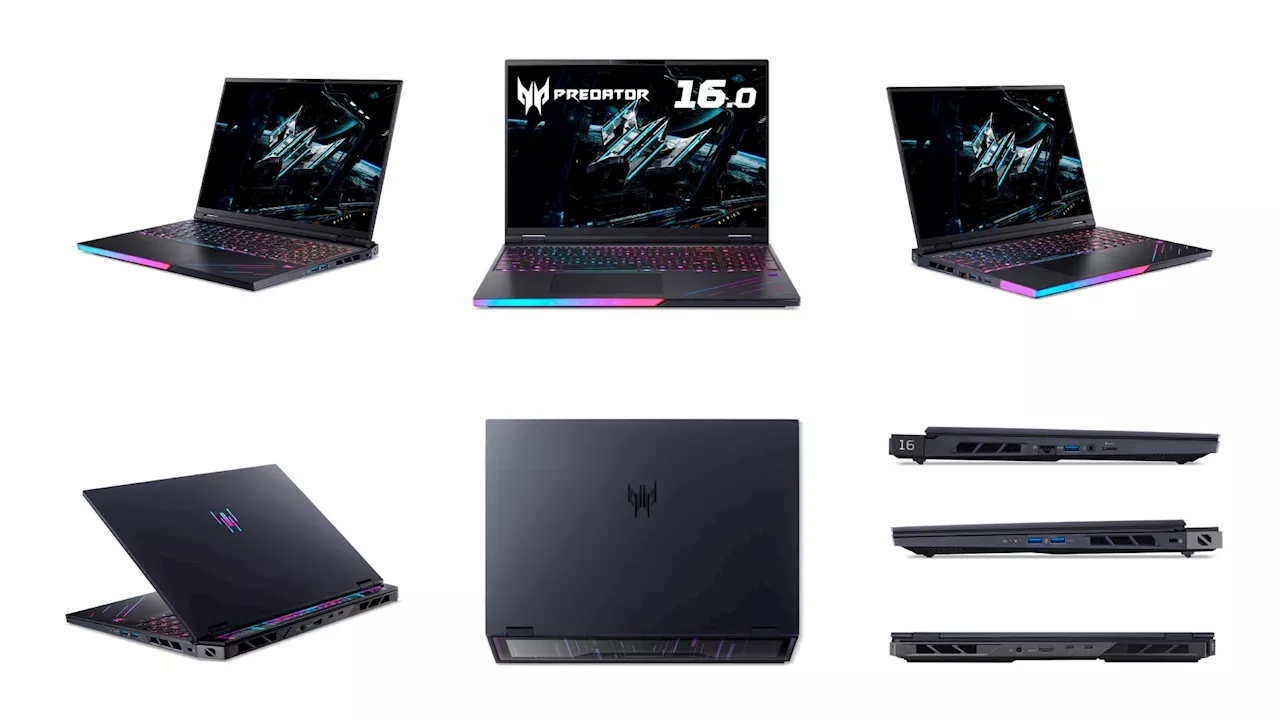 エイサー、Core Ultra 9を搭載した16型ゲーミングノートなど3製品