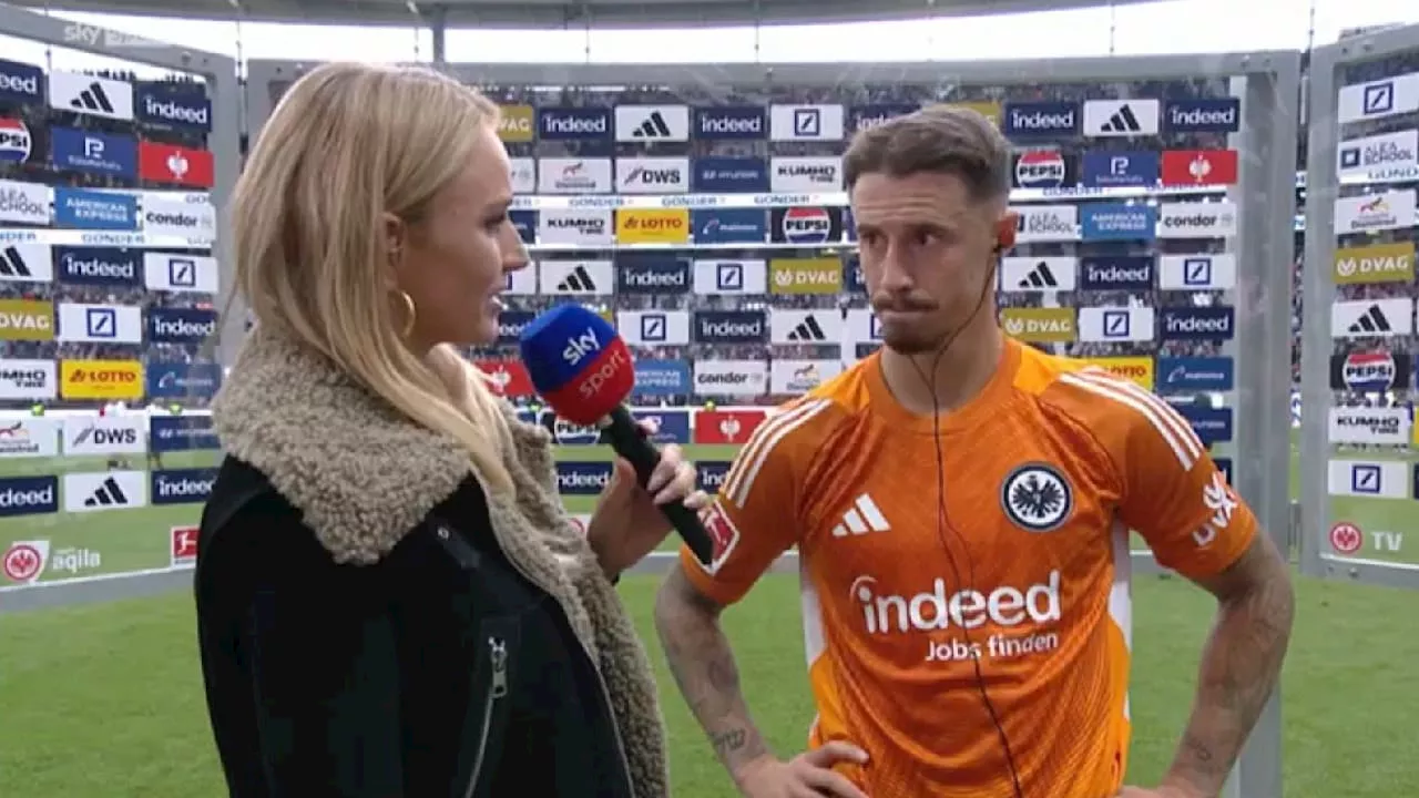 Sky-Reporterin verwechselt Werder-Profi mit Frankfurt-Star