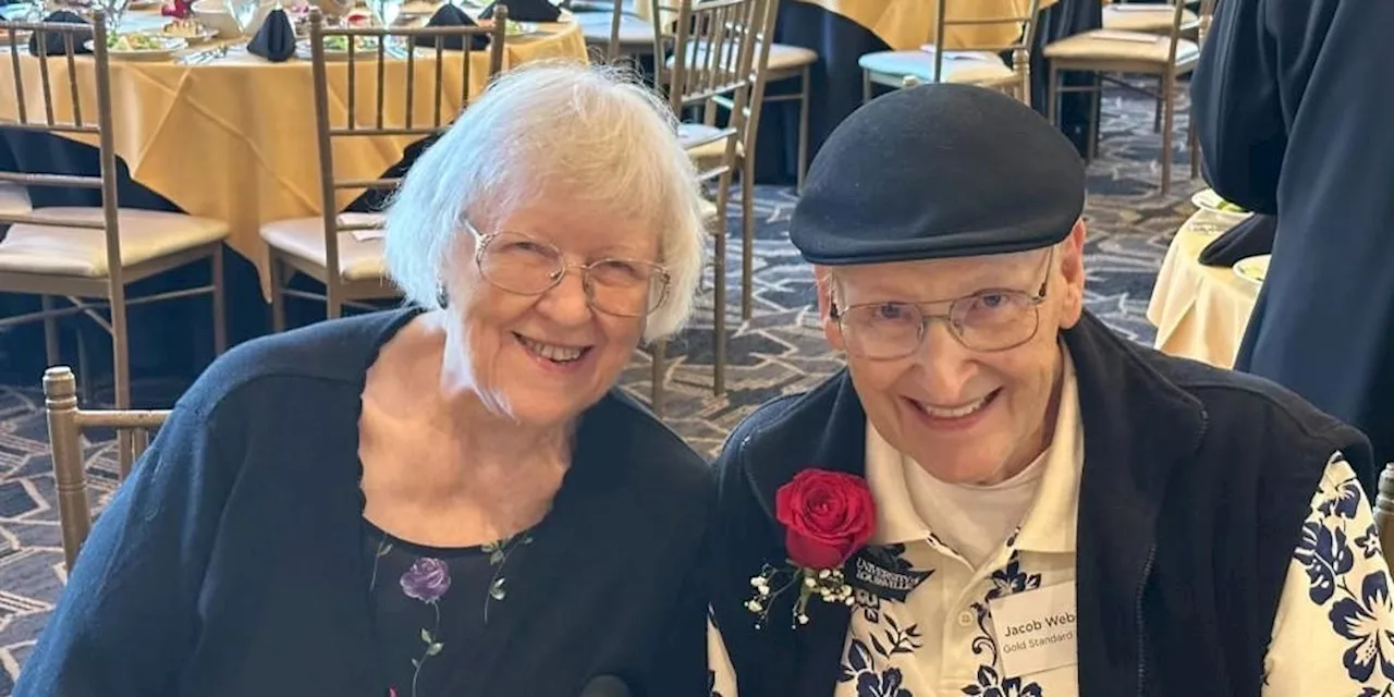 We're married and work in our 80s. We don't have plans to stop.