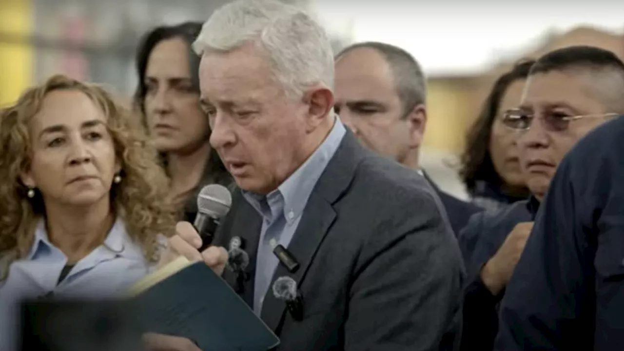“Que en este lugar se simbolice una llama eterna como el amor eterno de Miguel por Colombia”: expresidente Uribe