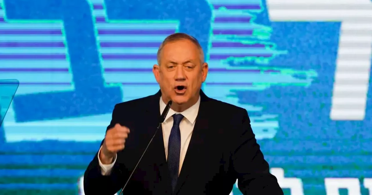 Netanyahu rival offers political truce to help secure Gaza hostage deal