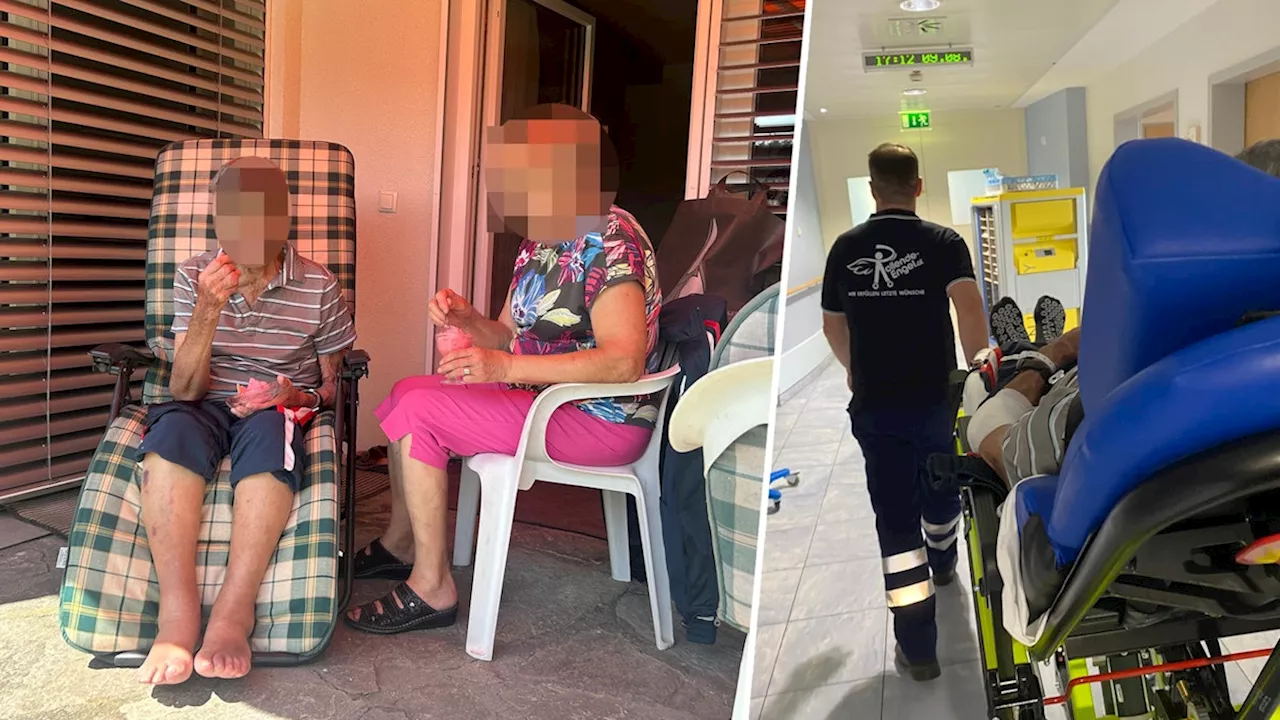  Josef (84) darf noch einmal nach Hause, dann stirbt er