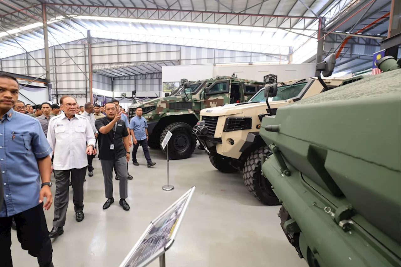 PM Anwar launches Mildef’s RM2b national armoured vehicle plant in Negeri Sembilan