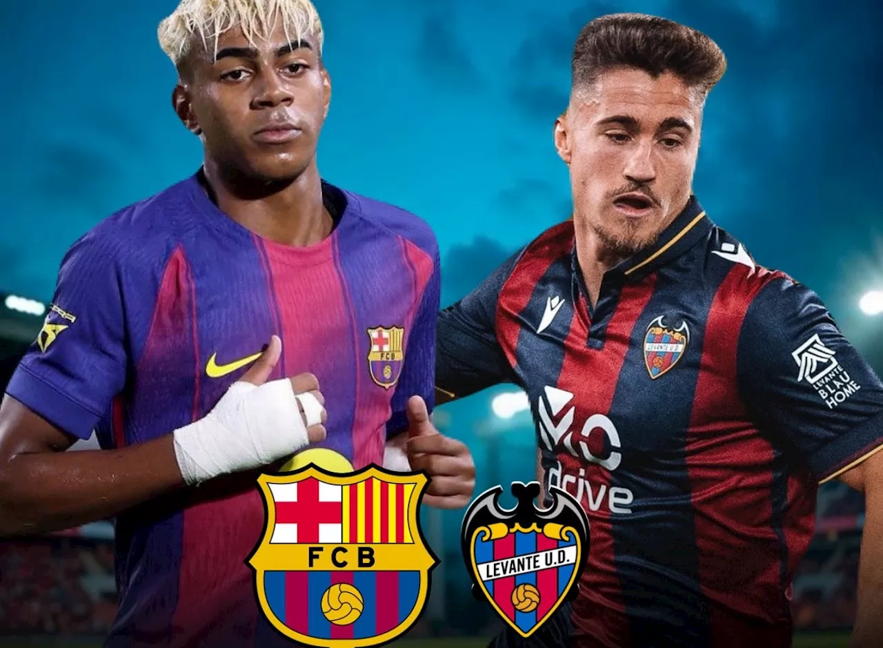 برشلونة ضد ليفانتي في إطار منافسات الدوري الإسباني