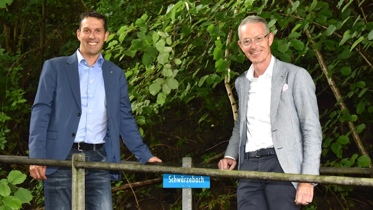 Hochwasserschutz: Tübach und Steinach sanieren Schwärzebach für 2,8 Millionen