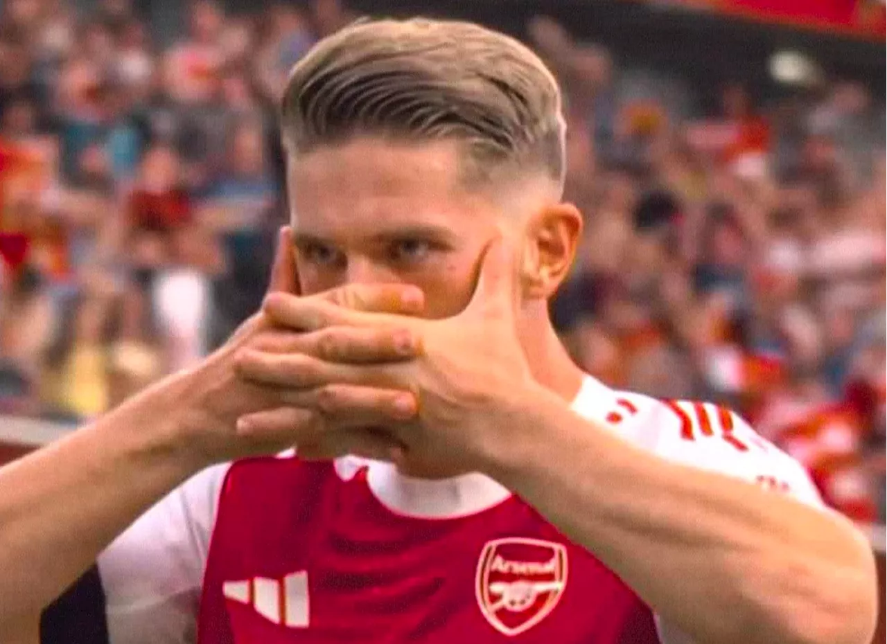 EPL: Gyokores scores brace in Arsenal win as Man City lose at home to Tottenham