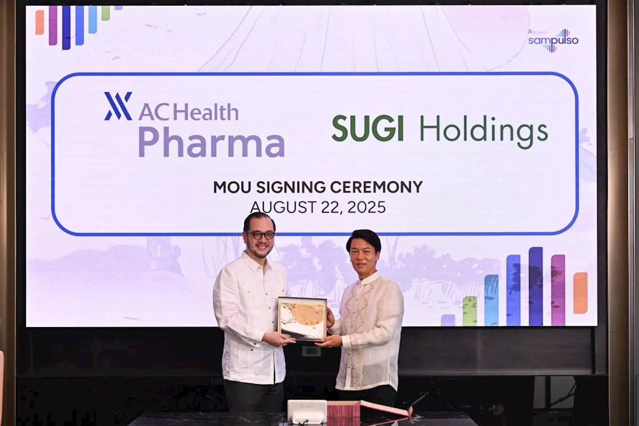 AC Health Pharma and Sugi Holdings launch strategic partnership in the Philippines
