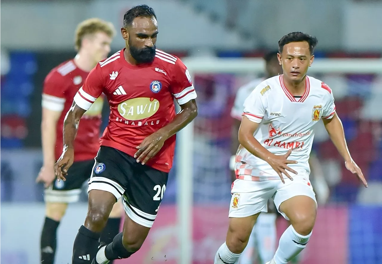 Kelantan TRW ikat Sabah FC di Stadium Likas