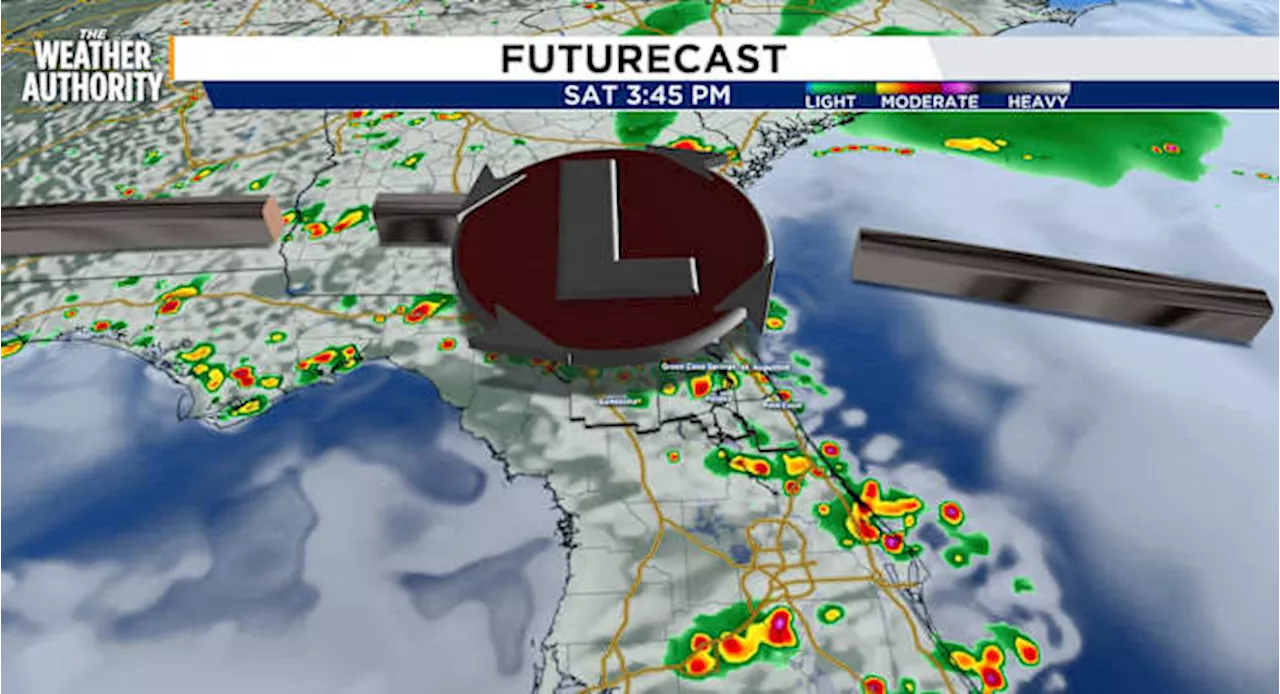 LIVE RADAR: Afternoon storms moving in from the west