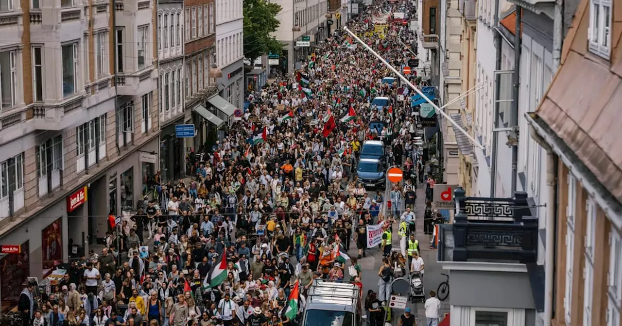Pro-Palestinian protest draws thousands in Copenhagen