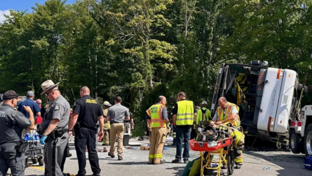 Five Passengers Killed in Upstate New York Tour Bus Rollover