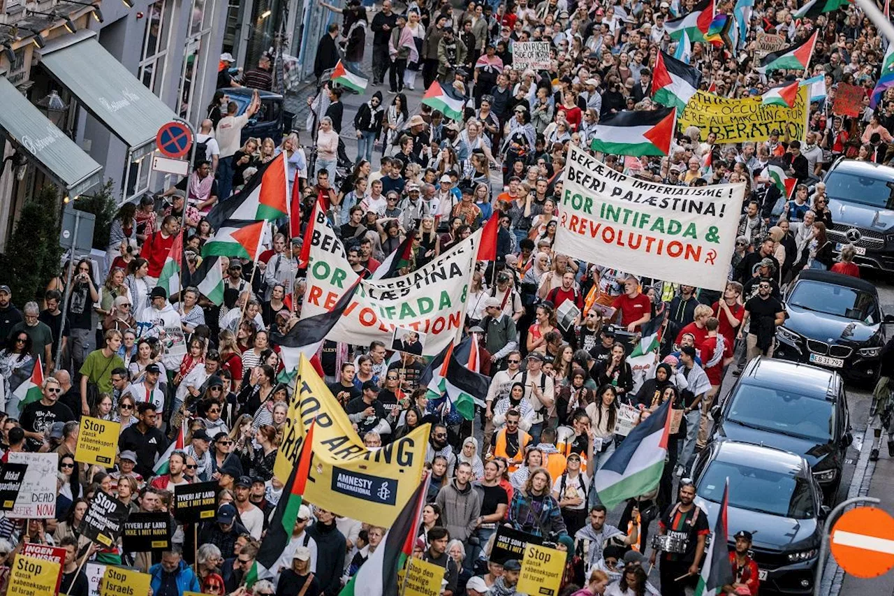 Pro-Palestinian protest draws thousands in Copenhagen