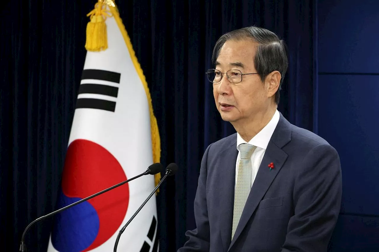 S.Korea special prosecutors seek to detain ex-PM Han over martial law crisis