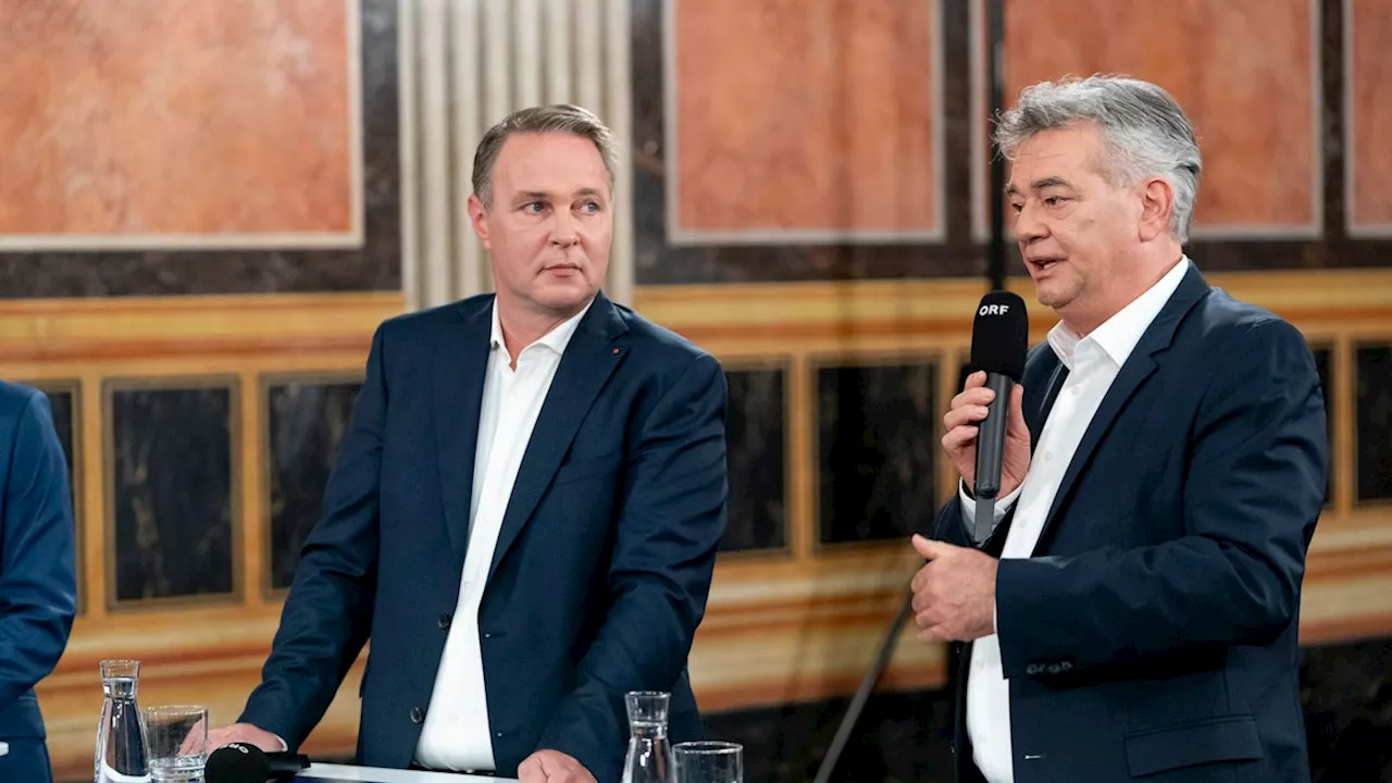 Über 2.000 € für Buffet - Babler schmiss Party für Kogler mit Steuergeldern