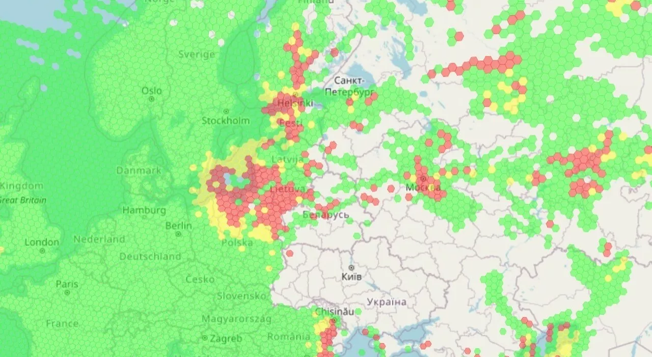 Guerra ibrida, oltre 8 voli su 10 subiscono attacchi russi ai Gps: le tratte più colpite, dalla Polonia alla Svezia
