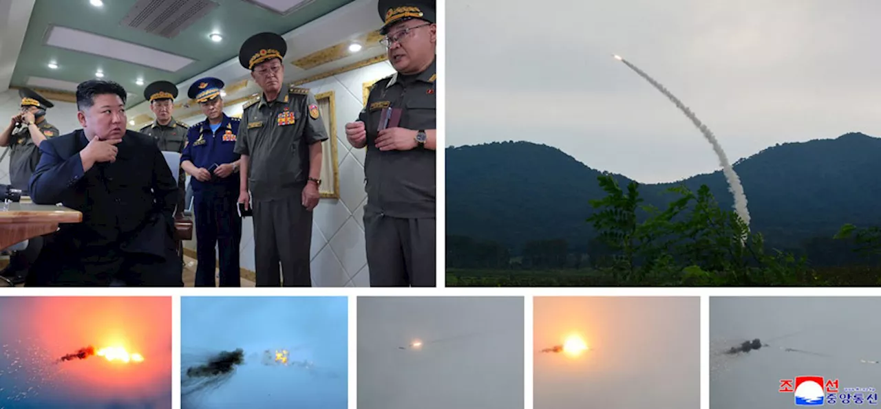NoKor test-fires 2 new air defense missiles