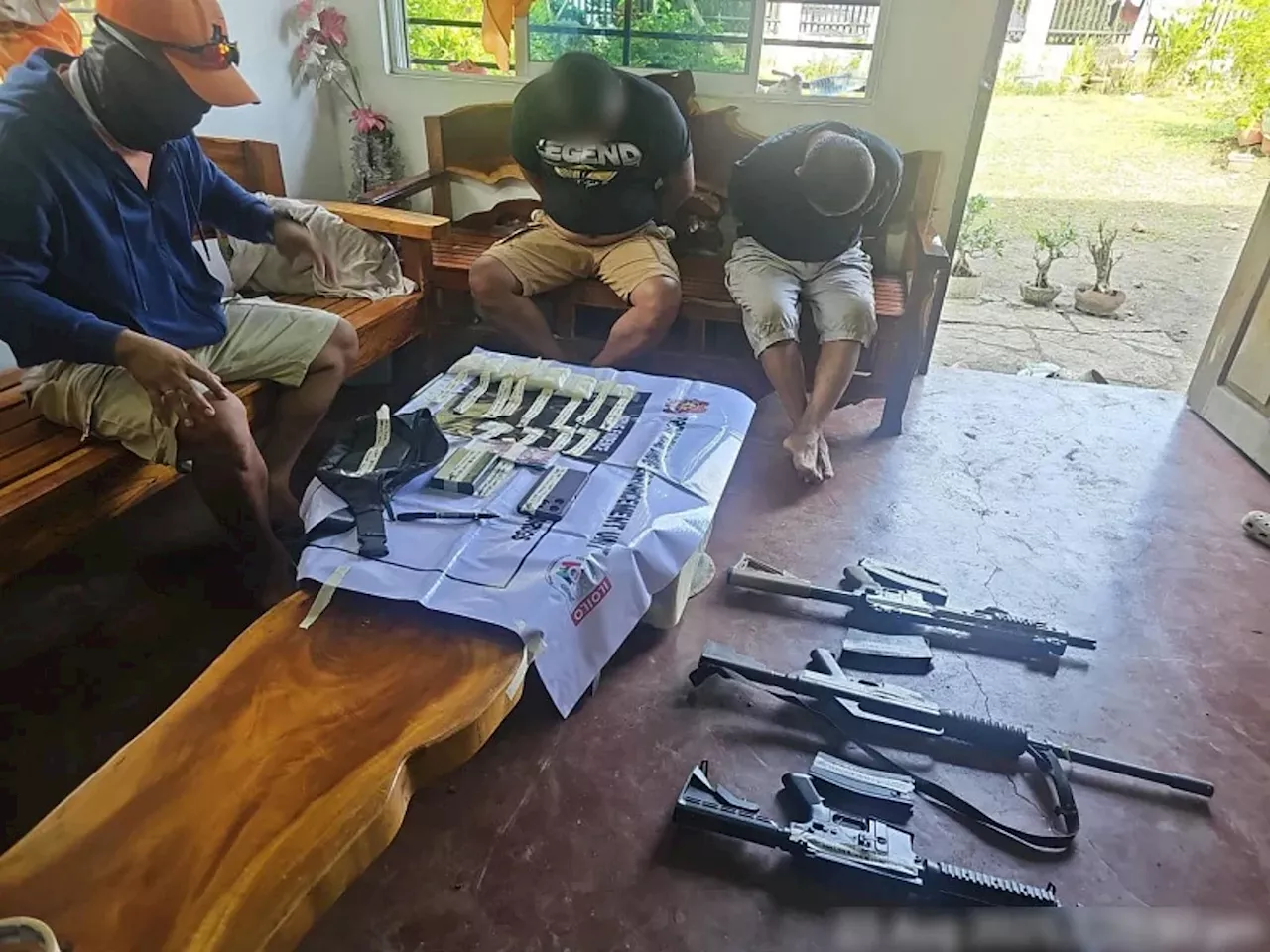 PRO 6 nabs 5, seizes P5M shabu, guns, grenade in Iloilo