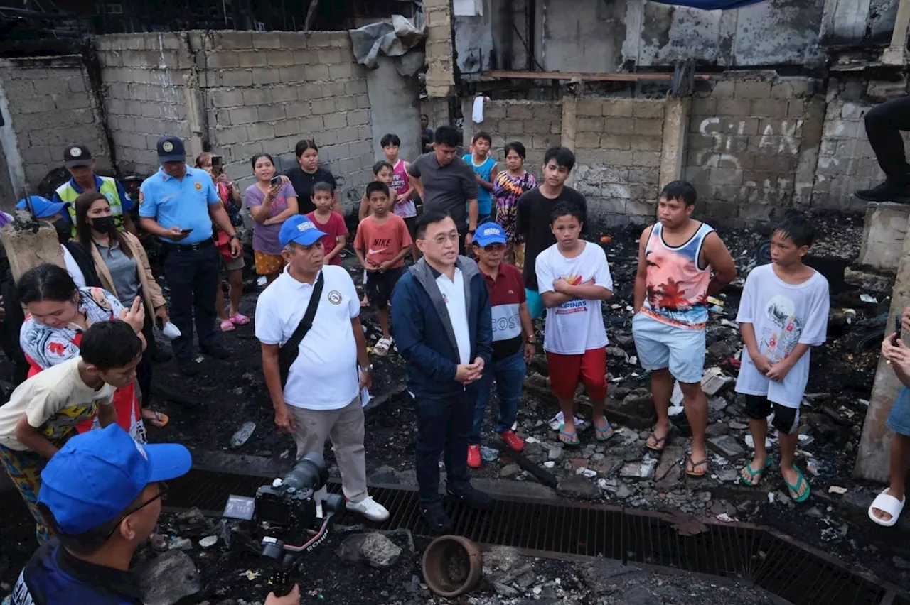 Go extends aid to fire victims in Davao City