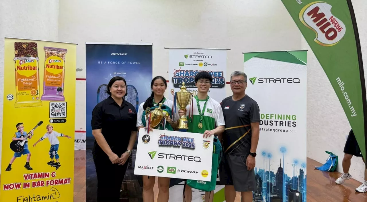 Andrik, Zhi Xuan juara Trofi Sharon Wee 2025