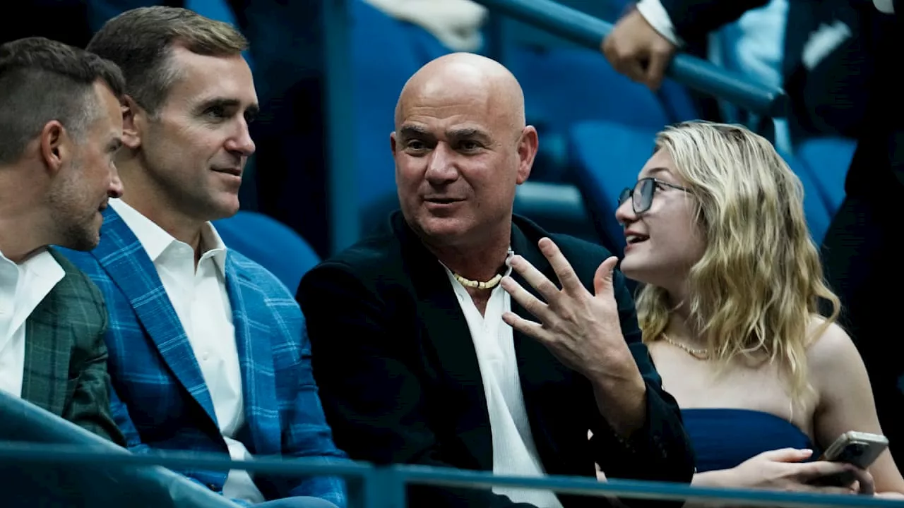 Andre Agassi glänzt bei US Open mit Serving Up Dreams Award