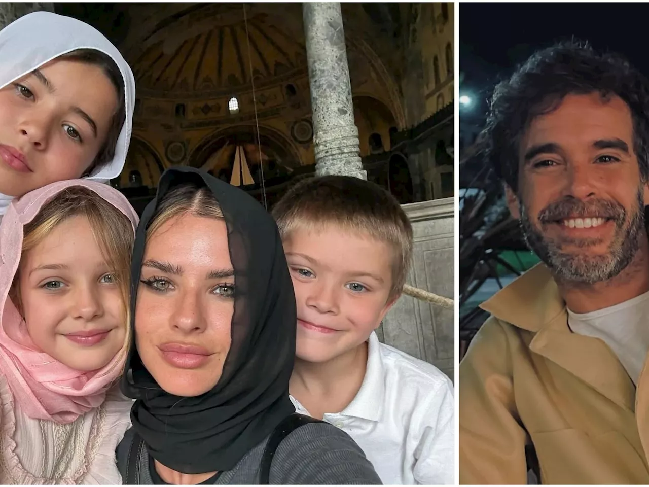 Los hijos de La China Suárez volvieron a Turquía: por qué Nicolás Cabré no acompañó a Rufina