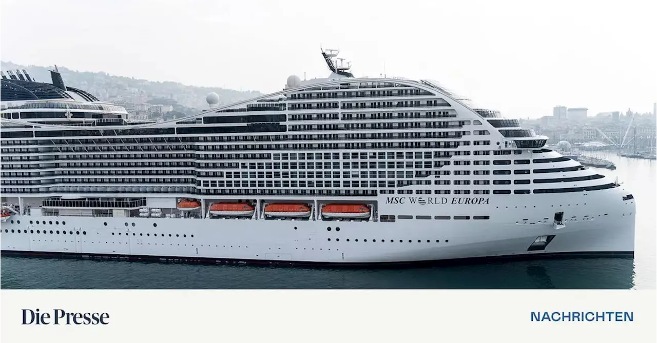 Kreuzfahrtschiff mit 8500 Menschen an Bord vor italienischer Insel havariert