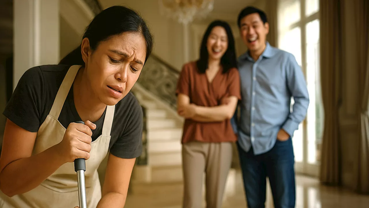 Maid says, 'I get only 2 slices of bread for breakfast, but I'm forced to clean 3-storey house