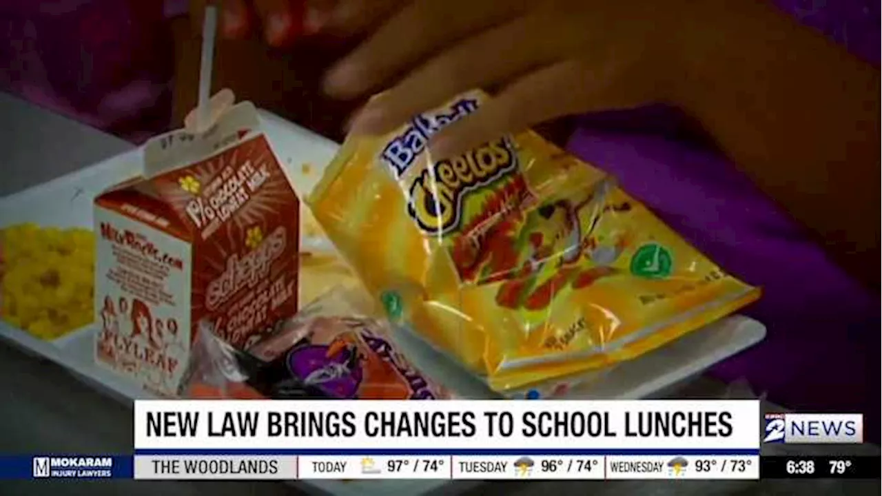 Texas schools ban certain additives in lunches starting this fall