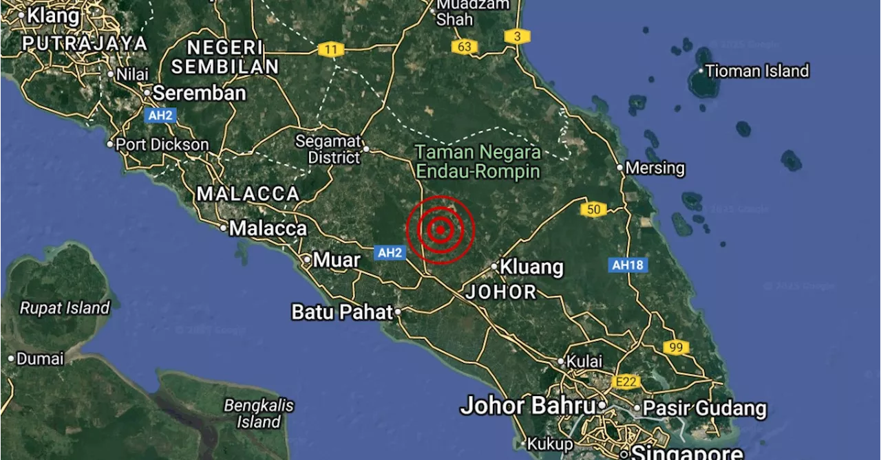 METMalaysia Says Johor Quakes Are Linked To Mersing Fault Zone. What’s That?