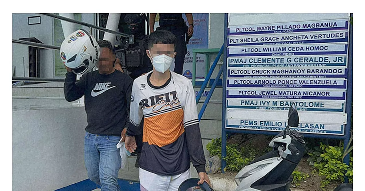 Parcel rider, collector gitulis; 2 ka mga suspek nadakpan