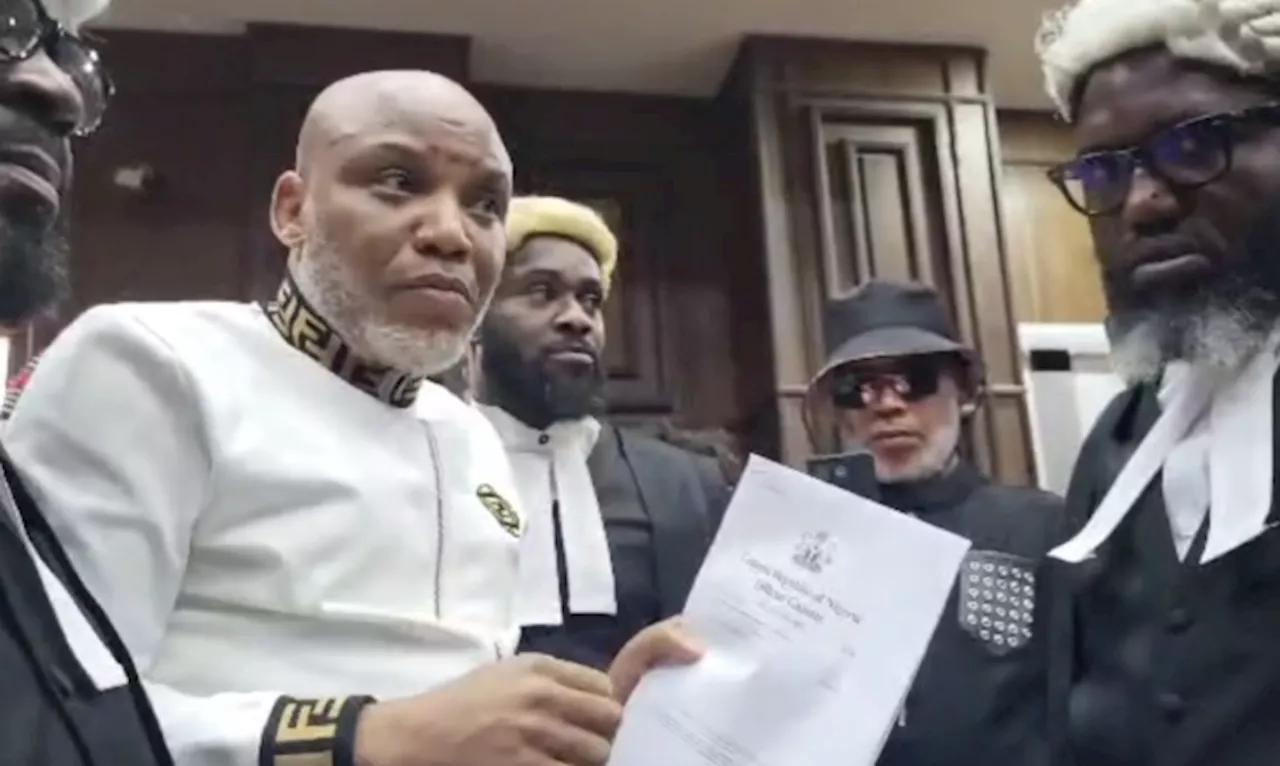 ICYMI: Nnamdi Kanu accuses three judges of gross misconduct in petition to NBA