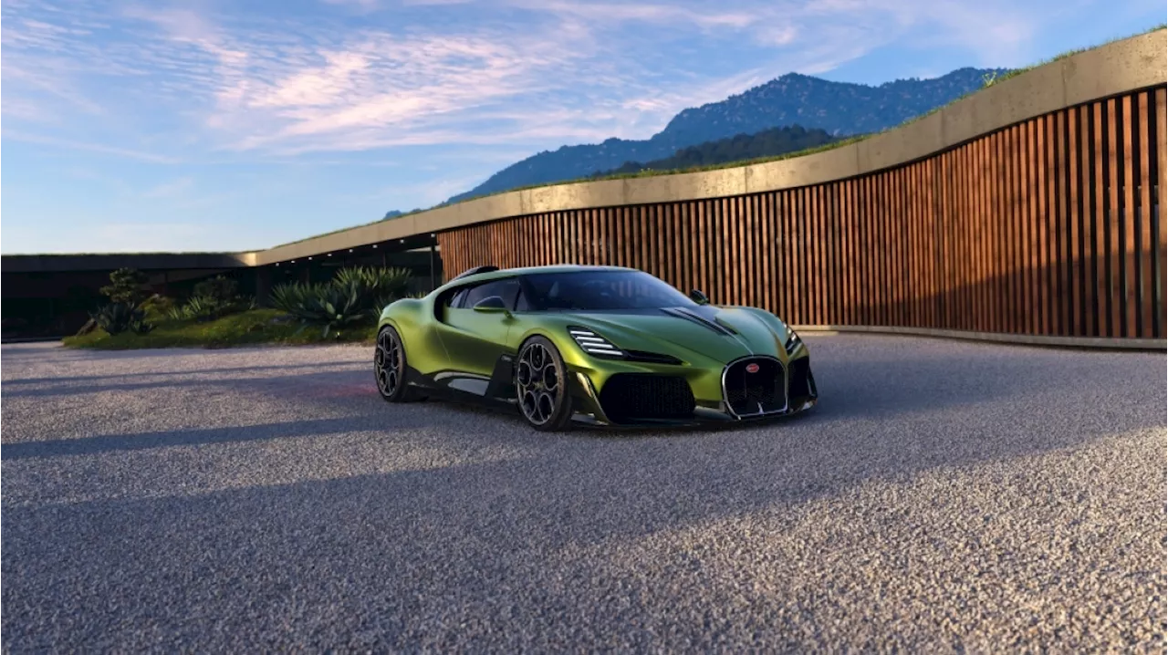 Bugatti Brouillard debuts as first bespoke hypercar from Programme Solitaire