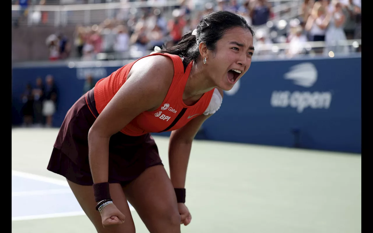 Eala makes history as 1st Filipino to claim major main draw win in Open era