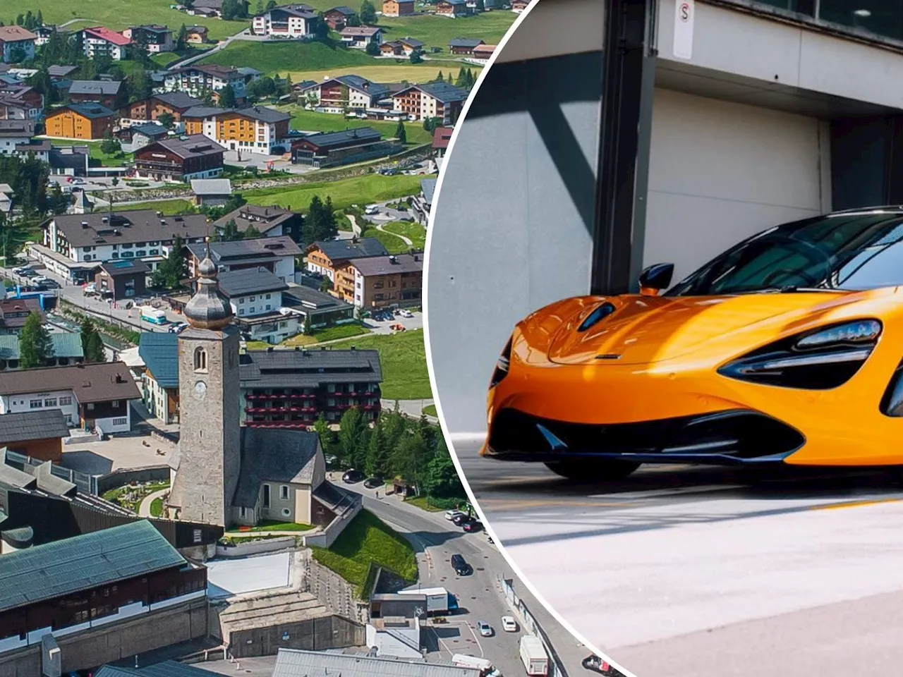 Schweizer schrottet 280.000 Euro Auto in Lech