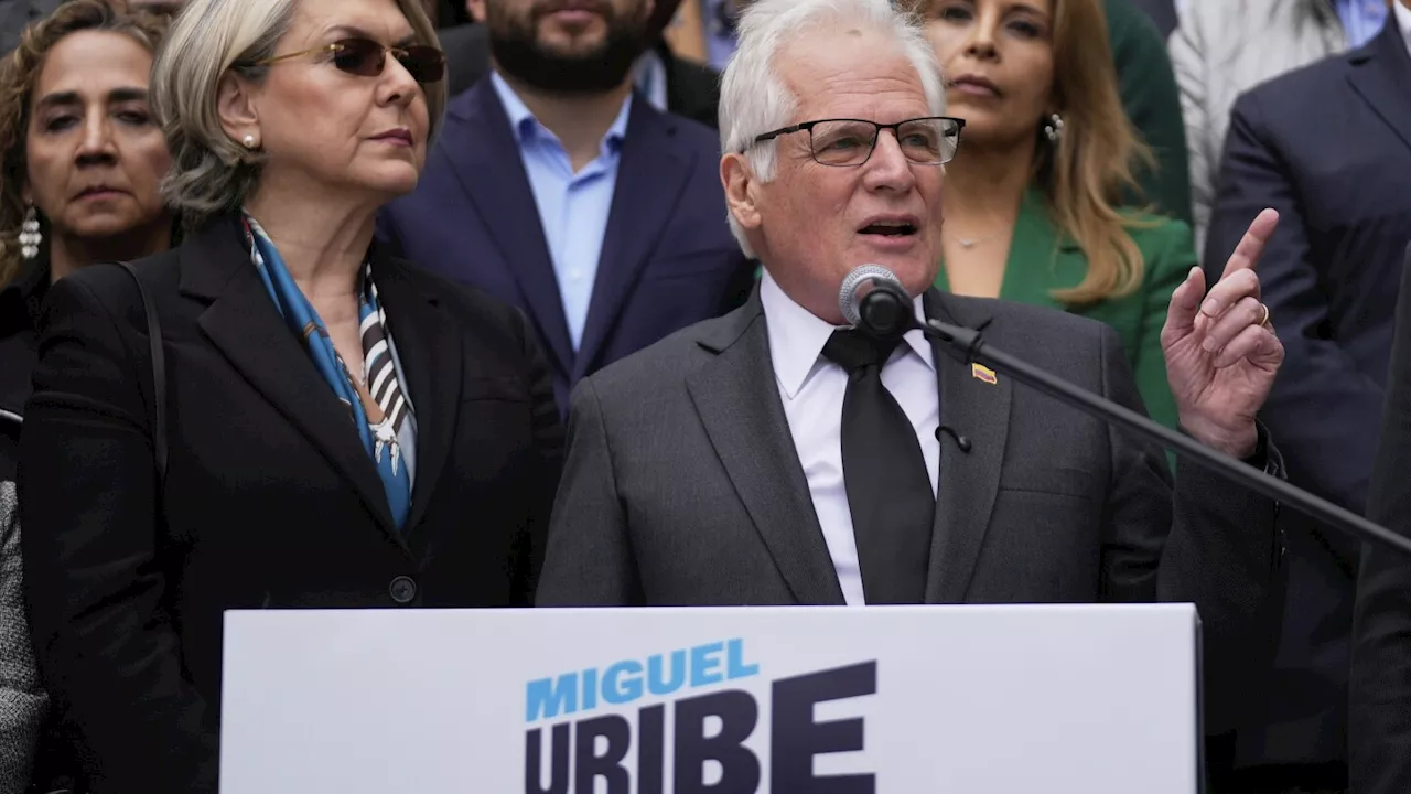 Father of late Colombian candidate Miguel Uribe launches presidential bid