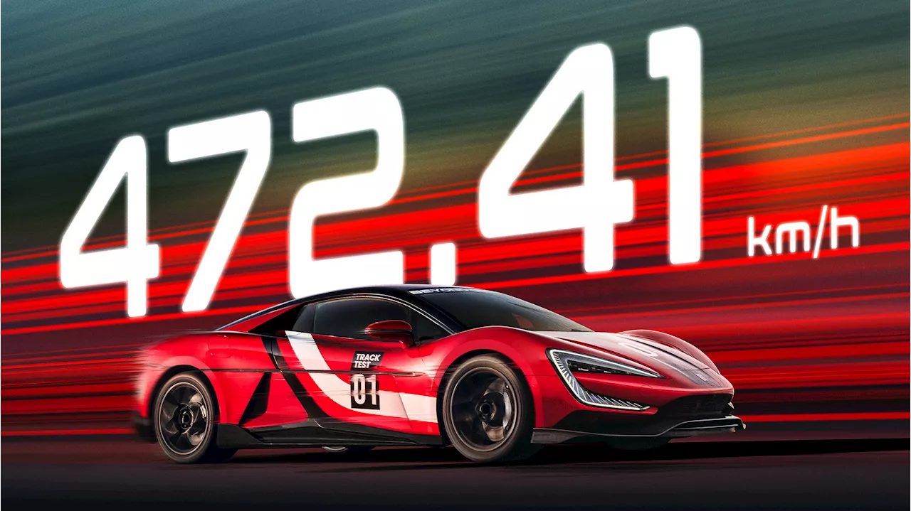 BYD’s Track-Focused Hypercar Beats Rimac As The World’s Fastest EV