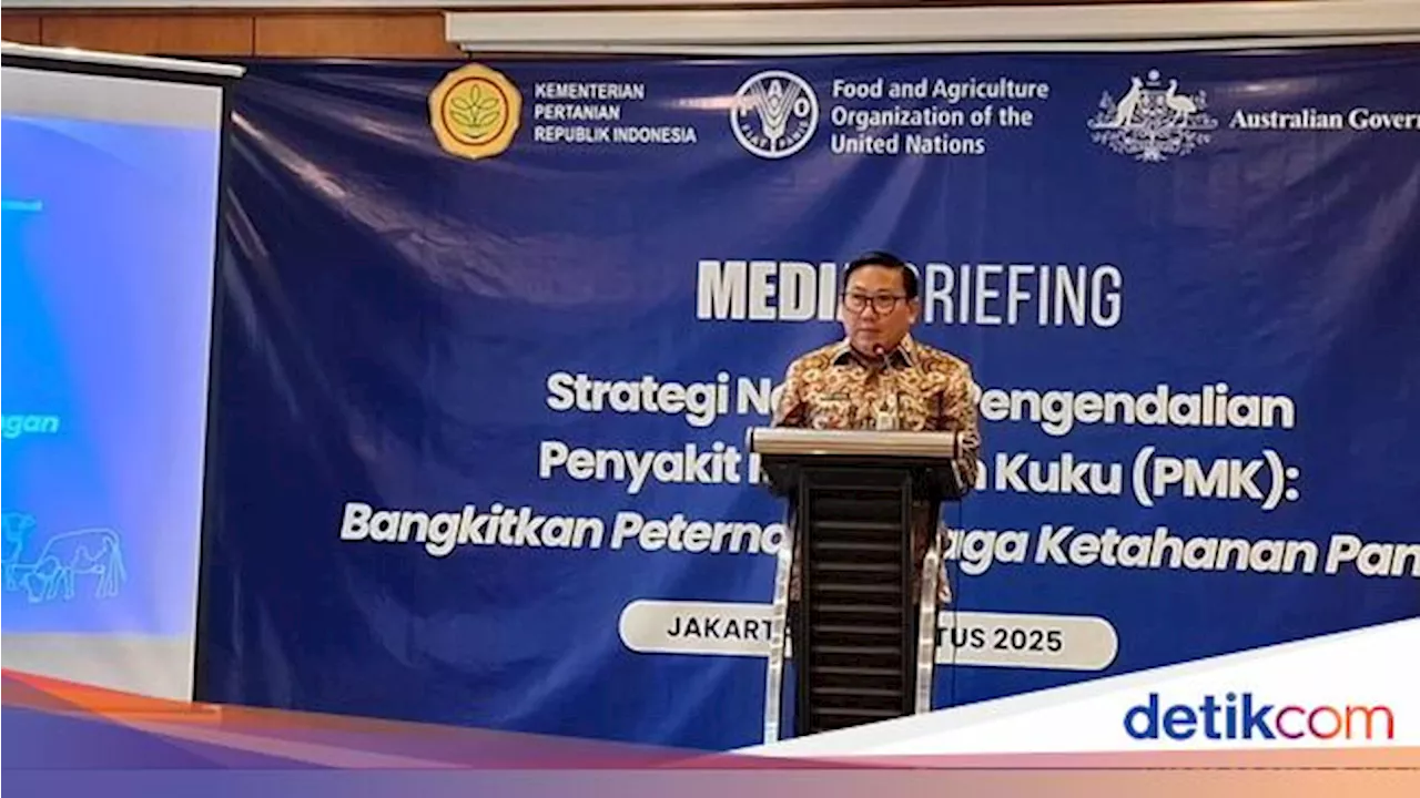 Kementan Targetkan RI Bebas Penyakit Mulut dan Kuku 2035