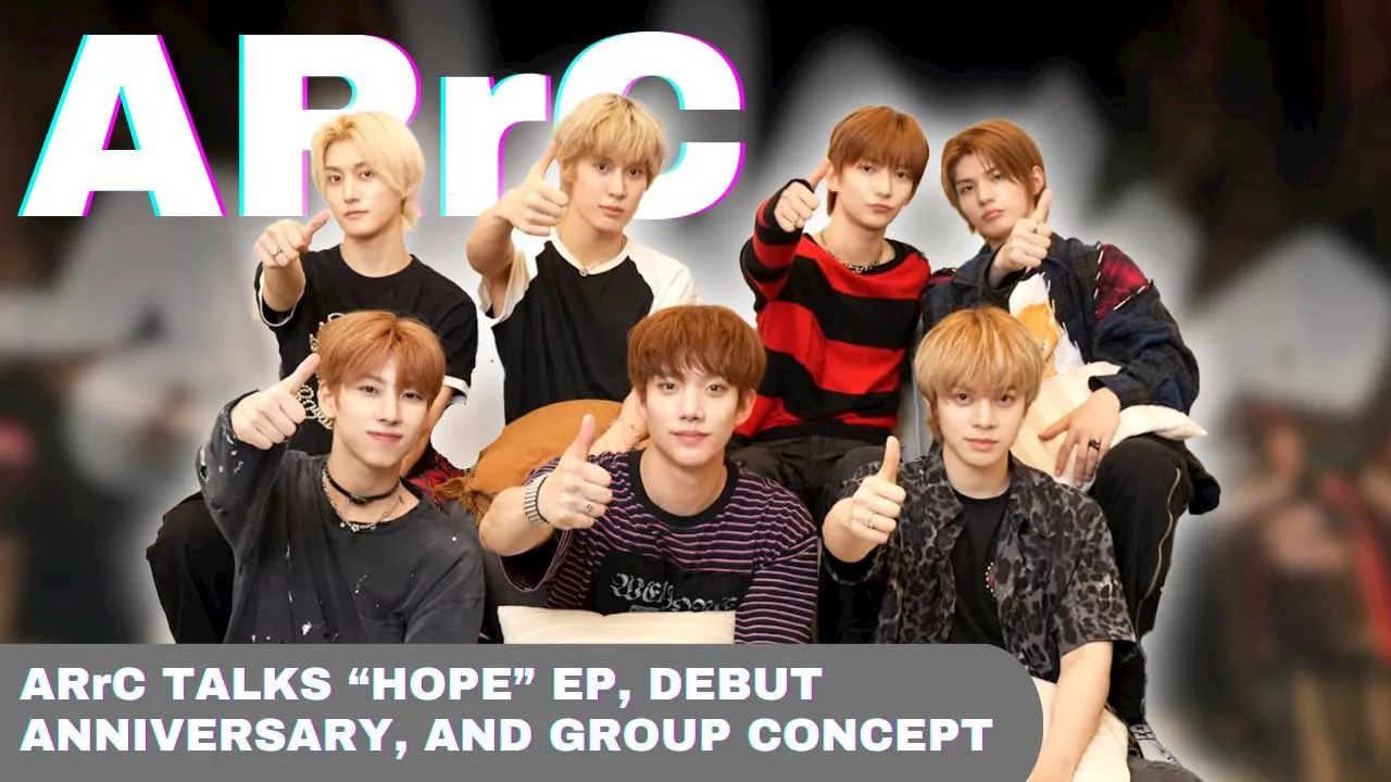 ARrC’s new EP “HOPE' blends nostalgic R&B with K-Pop flair