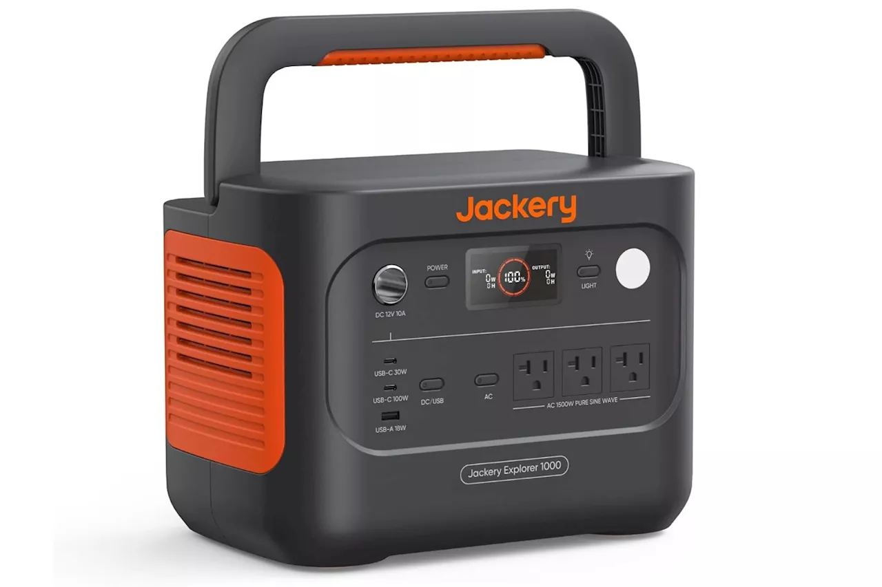 This 1,500W AC Output Power Station with 7 Ports Hits a New Low, Perfect for Outage Prep