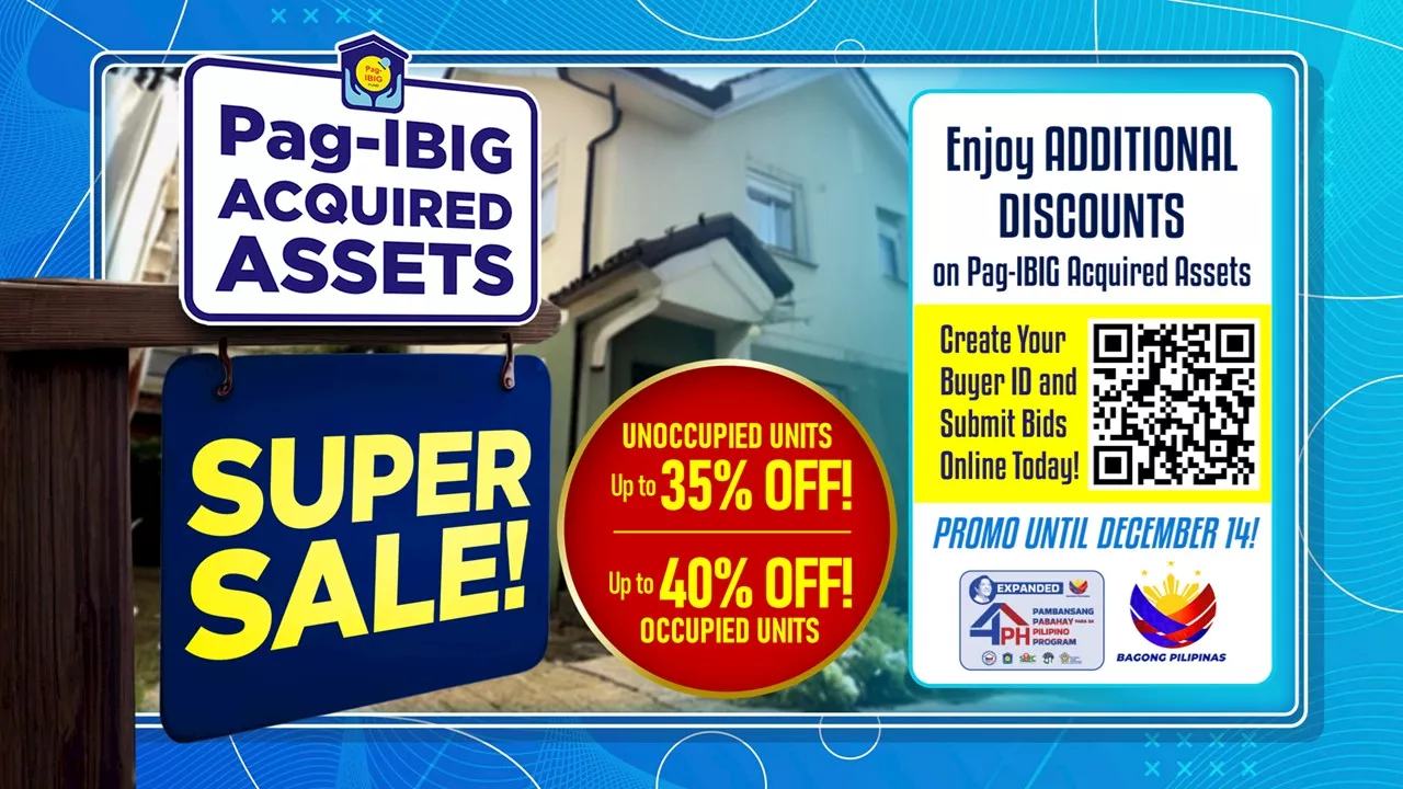 Pag-IBIG Fund launches acquired asset sale with up to 40% discount