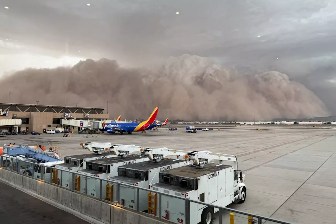 Sci-fi skies: ‘Haboob’ plunges Phoenix into darkness