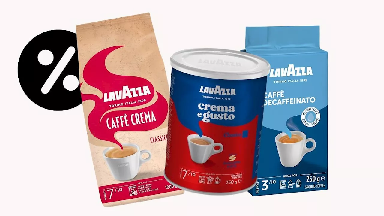 Lavazza-Aktion bei Amazon: Bis zu 43 Prozent Rabatt auf Kaffee