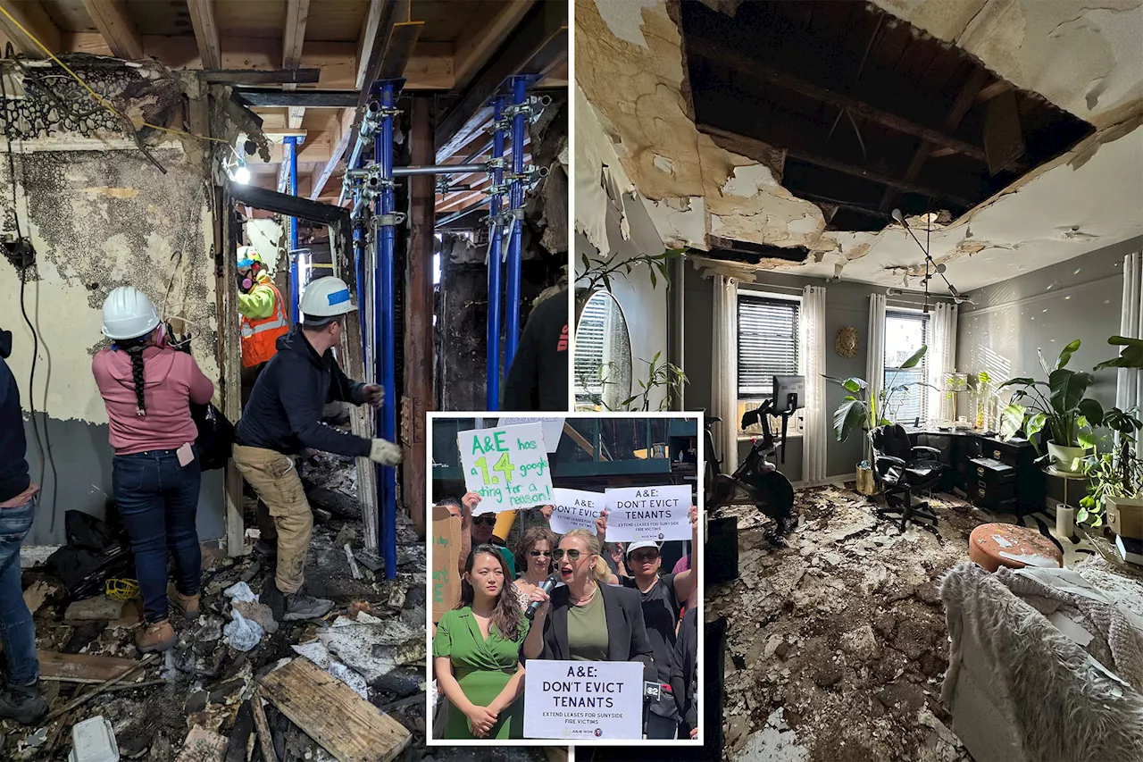  NYC tenants displaced by 2023 blaze still without permanent homes -- and blame insurance foot-dragging