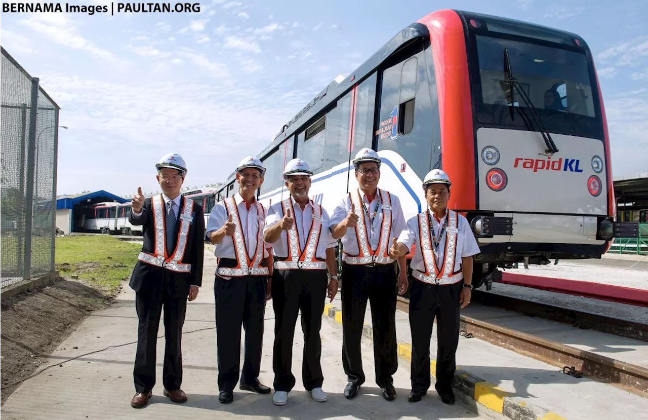 Light Rail Vehicle (LRV) fault free run tests begin today on phase two of the extended Ampang LRT Line