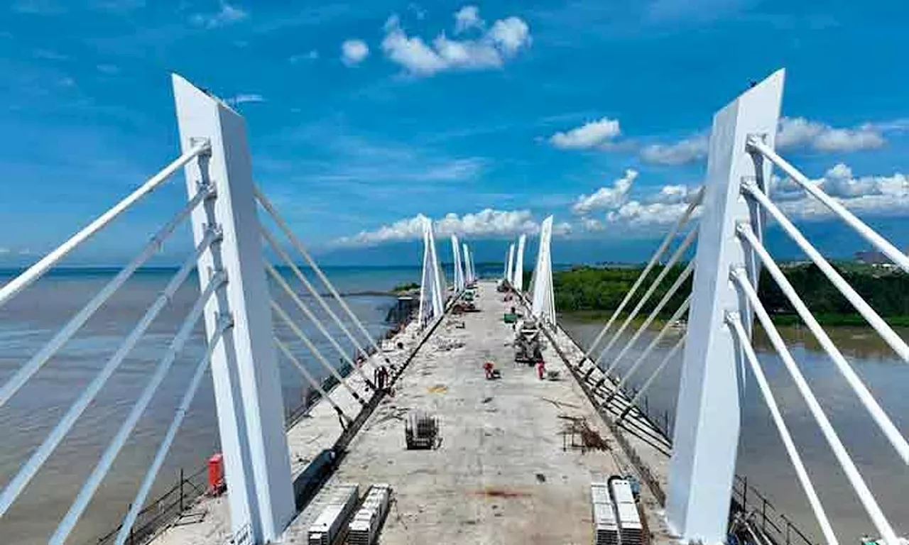 Bucana Bridge nears completion