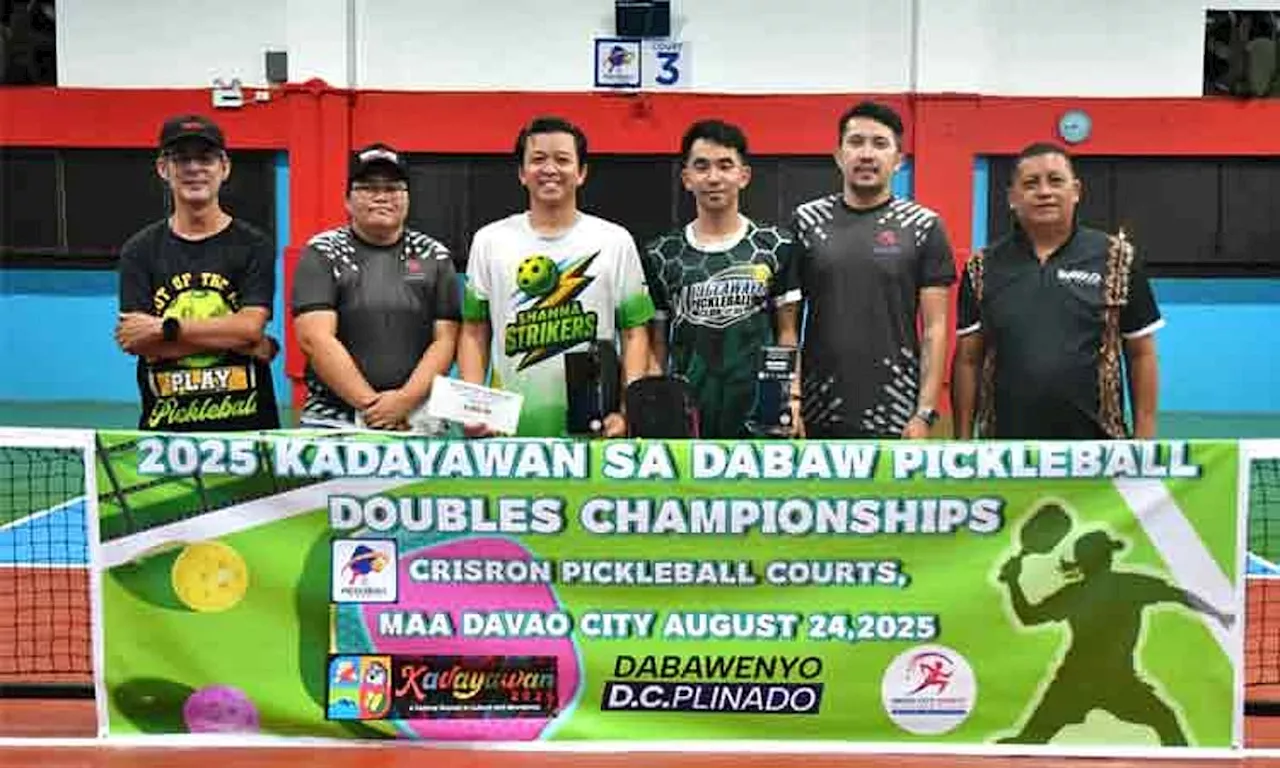 Cotabato duo rules Kadayawan pickleball
