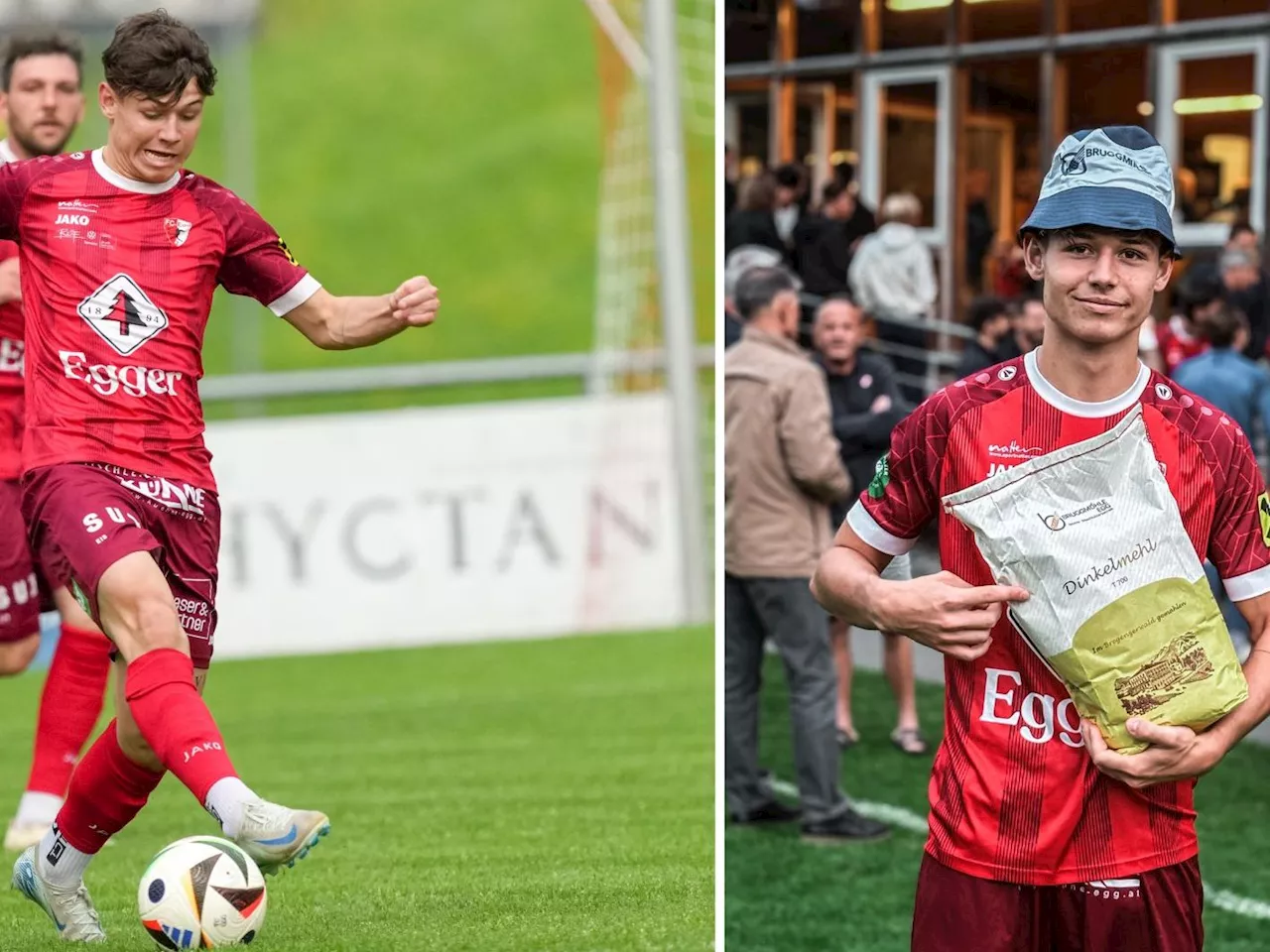 So gelassen reagiert FC-Egg-Kicker Schedler auf das virale Social-Posting