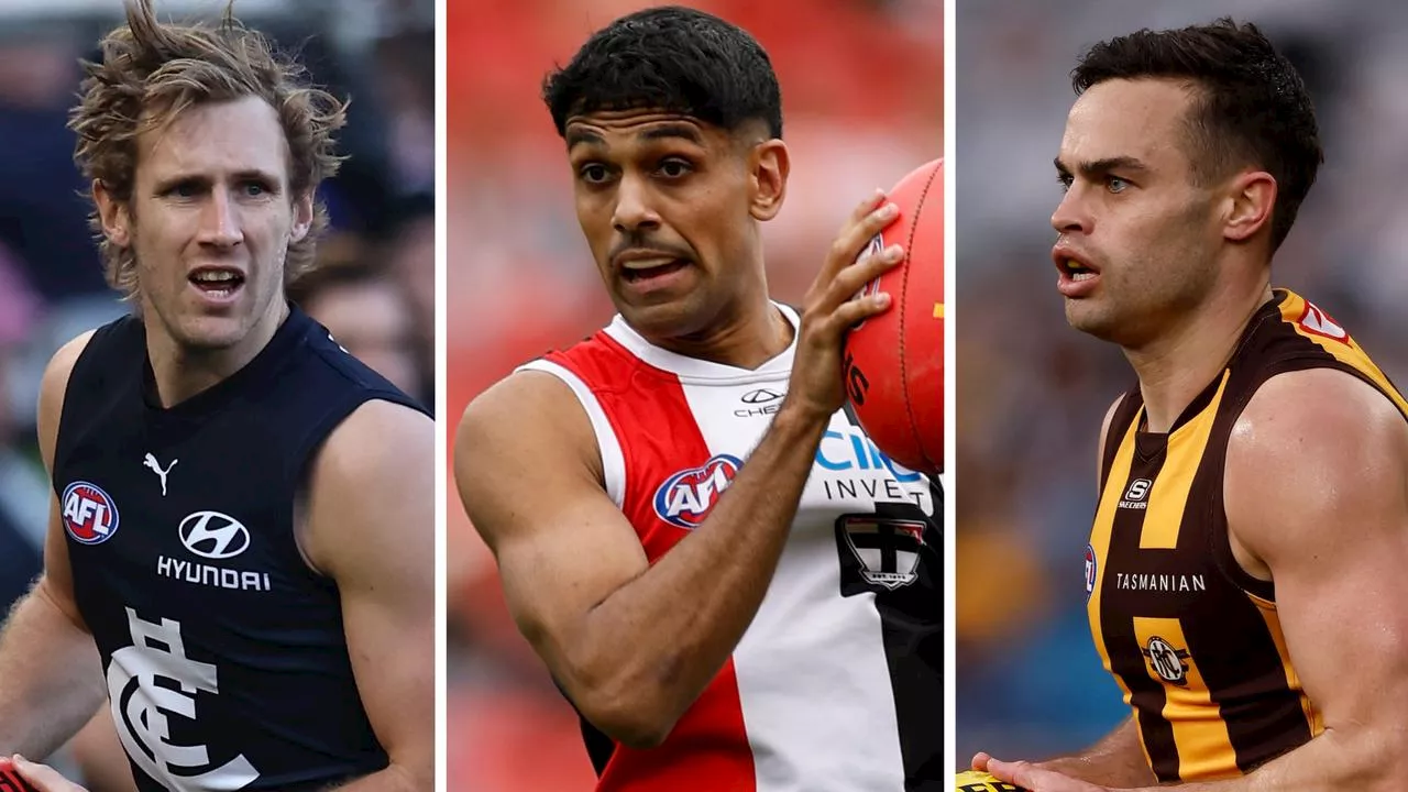 Revealed: Every AFL club’s trio of nominees for 2025 AFLPA MVP award