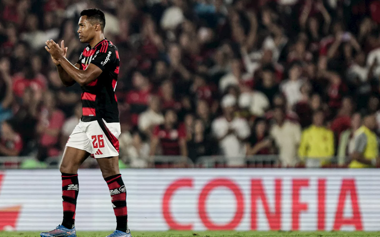 Alex Sandro tem lesão na panturrilha esquerda e preocupa o Flamengo